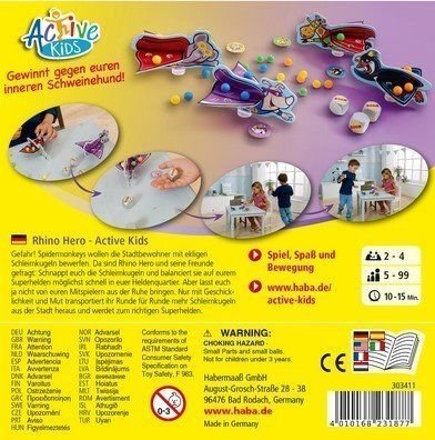 Активна гра Супер Носоріг (від 5ти років) 303411 Активна гра Супер Носоріг (від 5ти років) 303411