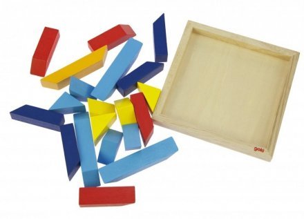 Пазл дерев'яний Світ форм Трикутники 57572-1 Пазл дерев'яний Світ форм Трикутники 57572-1