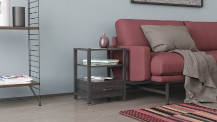 Тумба універсальна Ferrum-decor Вів'єн 1/1 50x41x40 чорний ДСП Сосна Кембра 16мм (FRD-104144) Тумба універсальна Ferrum-decor Вів'єн 1/1 50x41x40 чорний ДСП Сосна Кембра 16мм (FRD-104144)