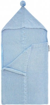 Плетений конверт Baby Blue lullalove-6609