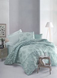 КПБ Ранфорс Барб'єрі м'ятний 160х220/1х50х70