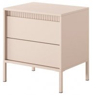 Тумба приліжкова Perfect Home Сенсо / Senso 2S/53 з 2 шухлядами Беж (PFH-092035) Тумба приліжкова Perfect Home Сенсо / Senso 2S/53 з 2 шухлядами Беж (PFH-092035)