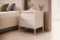 Тумба приліжкова Perfect Home Сенсо / Senso 2S/53 з 2 шухлядами Беж (PFH-092035)