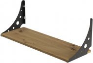 Полиця настінна Ferrum-decor Ханді 2 240x500x240 метал Чорний ДСП Дуб Артизан 16 мм (FRD-102559) Полиця настінна Ferrum-decor Ханді 2 240x500x240 метал Чорний ДСП Дуб Артизан 16 мм (FRD-102559)