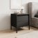 Тумба приліжкова Perfect Home Сенсо / Senso 2S/53 з 2 шухлядами Чорний (PFH-092036)