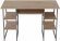 Комп'ютерний стіл Ferrum-decor Тім 75x120x70 сірий ДСП Дуб Сан-Марино 32мм (FRD-101895)