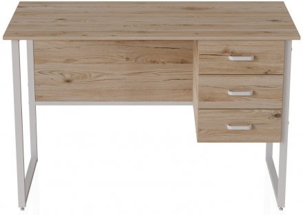 Комп'ютерний стіл Ferrum-decor Гаррі 75x120x60 білий ДСП Дуб Сан-Марино 16мм (FRD-104053) Комп'ютерний стіл Ferrum-decor Гаррі 75x120x60 білий ДСП Дуб Сан-Марино 16мм (FRD-104053)