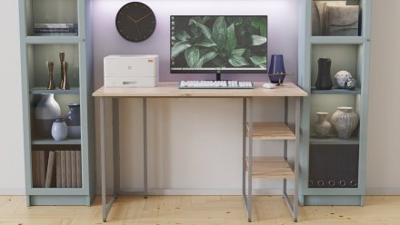Комп'ютерний стіл Ferrum-decor Гаррі 75x120x60 білий ДСП Дуб Сан-Марино 16мм (FRD-104053) Комп'ютерний стіл Ferrum-decor Гаррі 75x120x60 білий ДСП Дуб Сан-Марино 16мм (FRD-104053)