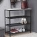 Полиця для взуття Слайм 3 Ferrum-decor 635x630x260 Чорний метал ДСП Біле 16 мм (FRD-105156) Полиця для взуття Слайм 3 Ferrum-decor 635x630x260 Чорний метал ДСП Біле 16 мм (FRD-105156)