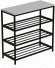 Полиця для взуття Слайм 3 Ferrum-decor 635x630x260 Чорний метал ДСП Біле 16 мм (FRD-105156) Полиця для взуття Слайм 3 Ferrum-decor 635x630x260 Чорний метал ДСП Біле 16 мм (FRD-105156)