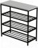 Полиця для взуття Слайм 3 Ferrum-decor 635x630x260 Чорний метал ДСП Біле 16 мм (FRD-105156) Полиця для взуття Слайм 3 Ferrum-decor 635x630x260 Чорний метал ДСП Біле 16 мм (FRD-105156)
