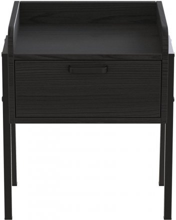 Тумба модульна Ferrum-decor Бетті 540x450x320 метал Чорний ДСП Сосна Кембра 16 мм (FRD-105509)
