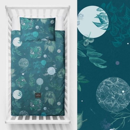 Дитяча постіль наволочка та підковдра Moon Garden lullalove-8831