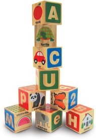 Дерев'яні блоки Цифри-Літери MD2253 Дерев'яні блоки Цифри-Літери MD2253