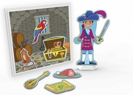 Магнітний набір Піратська бухта MD30664 Магнітний набір Піратська бухта MD30664