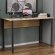 Письмовий стіл Ferrum-decor Курт 75x100x70 чорний ДСП Дуб Сонома 16мм (FRD-103927)