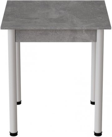 Стіл кухонний Ferrum-decor Агата 75x70x70 Білий ДСП Бетон 16мм (FRD-105555) Стіл кухонний Ferrum-decor Агата 75x70x70 Білий ДСП Бетон 16мм (FRD-105555)