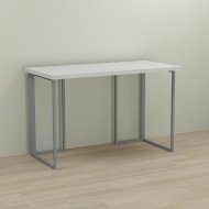 Письмовий стіл Ferrum-decor Ханна 76x100x60 сірий ДСП Біле 32мм (FRD-101396)
