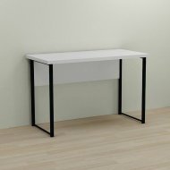 Письмовий стіл Ferrum-decor Курт 76x120x70 чорний ДСП Біле 32мм (FRD-102036)