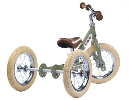 Балансуючий велосипед Trybike оливковий TBS-2-GRN-VIN