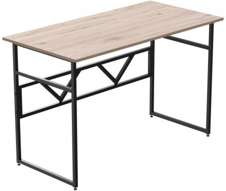 Комп'ютерний стіл Ferrum-decor Раян 75x100x60 чорний ДСП Дуб Сан-Марино 16мм (FRD-103674) Комп'ютерний стіл Ferrum-decor Раян 75x100x60 чорний ДСП Дуб Сан-Марино 16мм (FRD-103674)