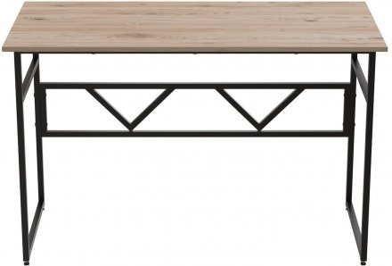 Комп'ютерний стіл Ferrum-decor Раян 75x100x60 чорний ДСП Дуб Сан-Марино 16мм (FRD-103674) Комп'ютерний стіл Ferrum-decor Раян 75x100x60 чорний ДСП Дуб Сан-Марино 16мм (FRD-103674)
