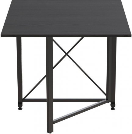 Стіл-книга трансформер Оріон 1 Ferrum-decor 750x810x730 Чорний метал ДСП Сосна Кембра 16 мм (FRD-104599)
