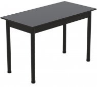 Стіл кухонний Ferrum-decor Беніта 75x120x70 Чорний ДСП Сосна Кембра 16мм (FRD-105698)