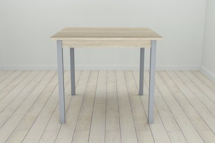 Стіл кухонний Ferrum-decor Дієго 75x90x90 Сірий ДСП Сонома 16мм (FRD-106315)