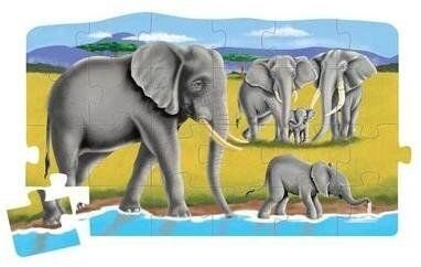 Пазл підлоговий 4 в 1 Safari 96 ел. MD8915 Пазл підлоговий 4 в 1 Safari 96 ел. MD8915
