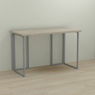 Письмовий стіл Ferrum-decor Ханна 76x100x60 сірий ДСП Дуб Сонома 32мм (FRD-101397)