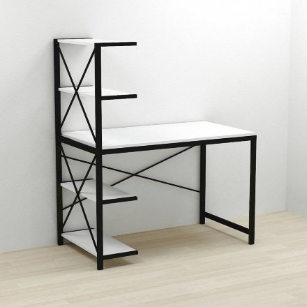 Комп'ютерний стіл Ferrum-decor Джек 75x120x60 Чорний ДСП (FRD-104379)
