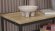 Полиця для взуття Слайм 4 Ferrum-decor 820x630x260 Чорний метал ДСП Дуб Сонома 16 мм (FRD-105162)