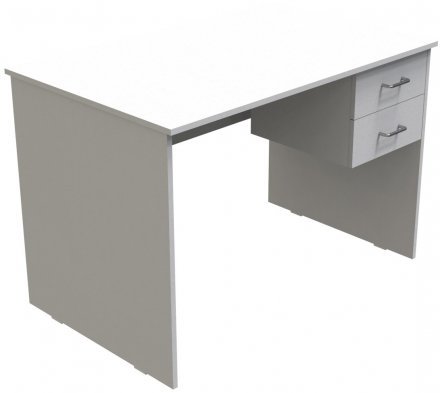 Стіл комп'ютерний Вінсент Ferrum-decor 750x1100x700 ДСП Біле 16 мм (FRD-104806)