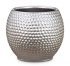 Кашпо для квітів Mercury кераміка 15&quot; сріблястий 62220