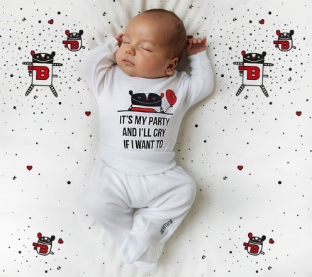 Дитяча постіль наволочка та підковдра MRB lullalove-0454