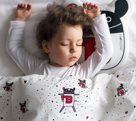 Дитяча постіль наволочка та підковдра MRB lullalove-0454