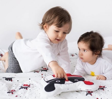 Дитяча постіль наволочка та підковдра MRB lullalove-0454