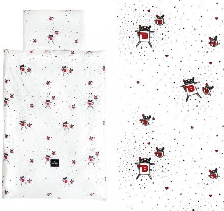 Дитяча постіль наволочка та підковдра MRB lullalove-0454