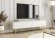 Тумба під телевізор Perfect Home Оро / Oro 3-дверна з золотими ніжками RTV175 Білий (PFH-091319) Тумба під телевізор Perfect Home Оро / Oro 3-дверна з золотими ніжками RTV175 Білий (PFH-091319)