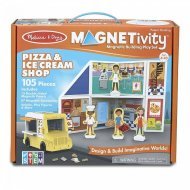 Магнітний набір Магазин піци та морозива MD30658