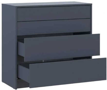 Комод Doros Дейл Графіт 4Ш 90х41х85 (DRS-011950) Комод Doros Дейл Графіт 4Ш 90х41х85 (DRS-011950)