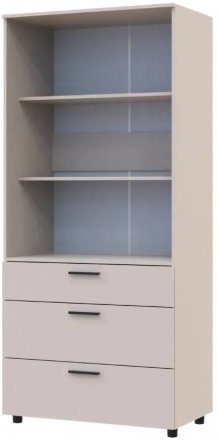 Шафа для одягу Doros Торн Кашемір 2 ДСП/3Ш (полиці) 90х51.6х200 (DRS-012028) Шафа для одягу Doros Торн Кашемір 2 ДСП/3Ш (полиці) 90х51.6х200 (DRS-012028)