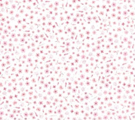 Дитяча постіль наволочка та підковдра Pink Flowers lullalove-1403