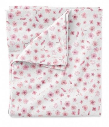 Дитяча постіль наволочка та підковдра Pink Flowers lullalove-1403