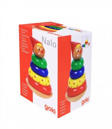 Пірамідка дерев'яна Чоловічок 58896 Пірамідка дерев'яна Чоловічок 58896