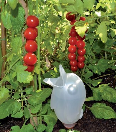 Декоративна ємність для води Пташка розмір М синя 45551