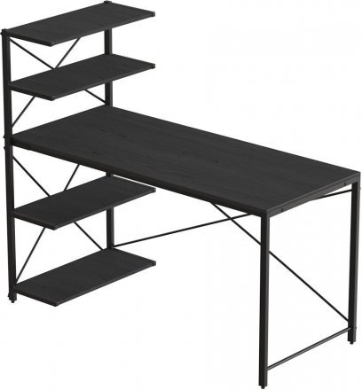 Комп'ютерний стіл Ferrum-decor Джек 75x120x60 Чорний ДСП Сосна Кембра (FRD-104381) Комп'ютерний стіл Ferrum-decor Джек 75x120x60 Чорний ДСП Сосна Кембра (FRD-104381)