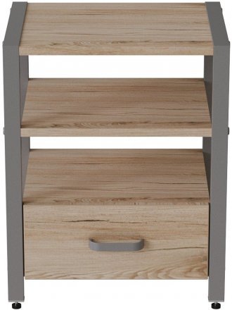Тумба універсальна Ferrum-decor Вів'єн 1/1 50x41x40 сірий ДСП Дуб Сан-Марино 16мм (FRD-104152)
