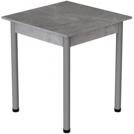 Стіл кухонний Ferrum-decor Агата 75x80x80 Сірий ДСП Бетон 16мм (FRD-105559) Стіл кухонний Ferrum-decor Агата 75x80x80 Сірий ДСП Бетон 16мм (FRD-105559)